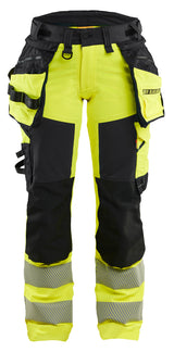 Blåkläder 7022 Dame High Vis Buks 4-vejs Stretch materiale med firmalogo
