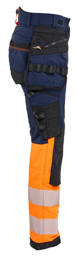 Blåkläder 7025 Dame High Vis Buks 4-vejs Stretch produktfoto til broderi
