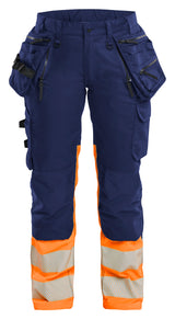 Blåkläder 7030 Dame High Vis Buks Stretch materiale med firmalogo