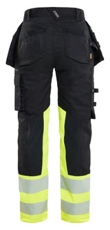 Blåkläder 7030 Dame High Vis Buks Stretch materiale med logo