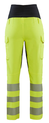 Blåkläder 7100 Graviditets High Vis Buks 4-vejs stretch produktbillede med logo