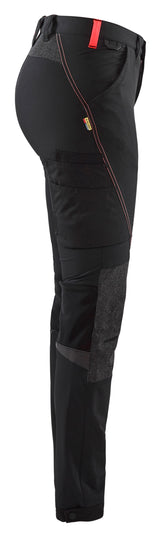 Blåkläder 7122 Dame Service Buks 4-vejs stretch produktfoto til broderi