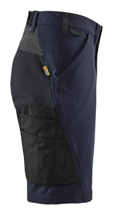 Blåkläder 7123 Dame Service shorts 4-vejs stretch detalje til broderi