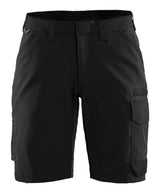 Blåkläder 7123 Dame Service shorts 4-vejs stretch materiale med firmalogo