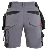Blåkläder 7124 Dame Håndværker Shorts 4-vejs stretch nærbillede med logo