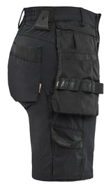 Blåkläder 7124 Dame Håndværker Shorts 4-vejs stretch produktbillede til broderi