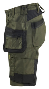 Blåkläder 7133 Dame Håndværker Shorts med stretch produktfoto med tryk