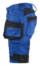Blåkläder 7133 Dame Håndværker Shorts med stretch produktbillede med tryk
