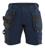 Blåkläder 7133 Dame Håndværker Shorts med stretch detalje med firmalogo