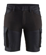 Blåkläder 7137 Dame Service Shorts stretch med tryk eller logo – arbejdstøj og firmatøj
