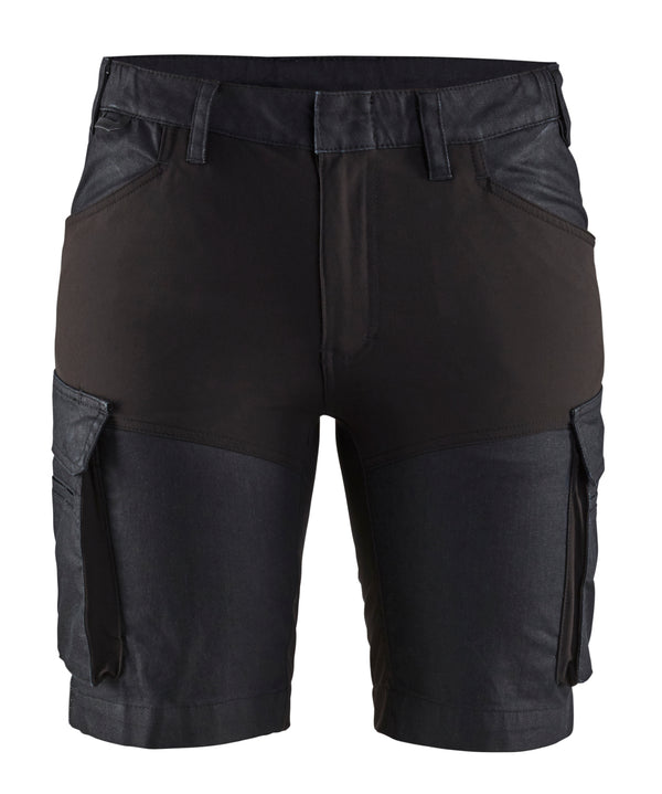 Blåkläder 7137 Dame Service Shorts stretch med tryk eller logo – arbejdstøj og firmatøj
