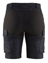 Blåkläder 7137 Dame Service Shorts stretch produktbillede med logo
