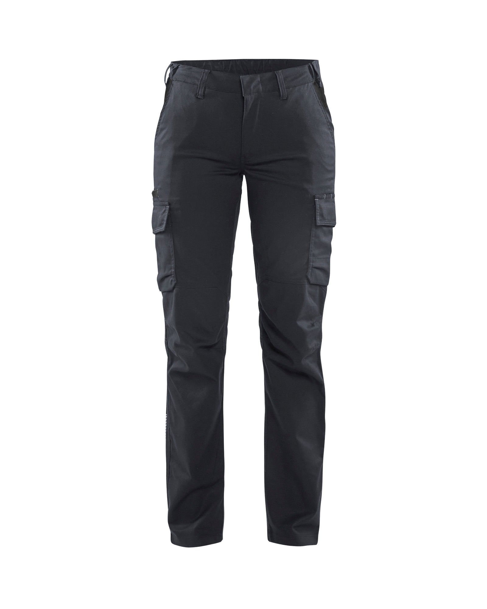 Blåkläder 7144 Dame Industri Buks stretch, Mellemgrå/Sort