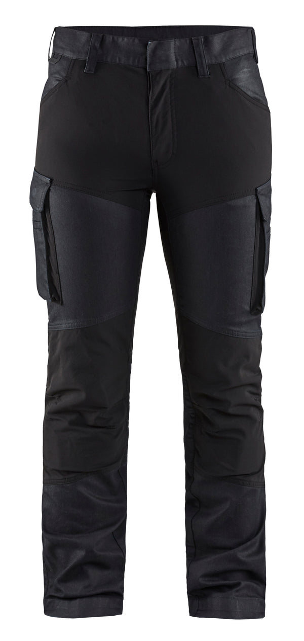 Blåkläder 7147 Dame Service Buks Denim stretch med tryk eller logo – arbejdstøj og firmatøj