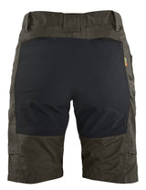 Blåkläder 7149 Dame Service Shorts med stretch produktbillede med logo