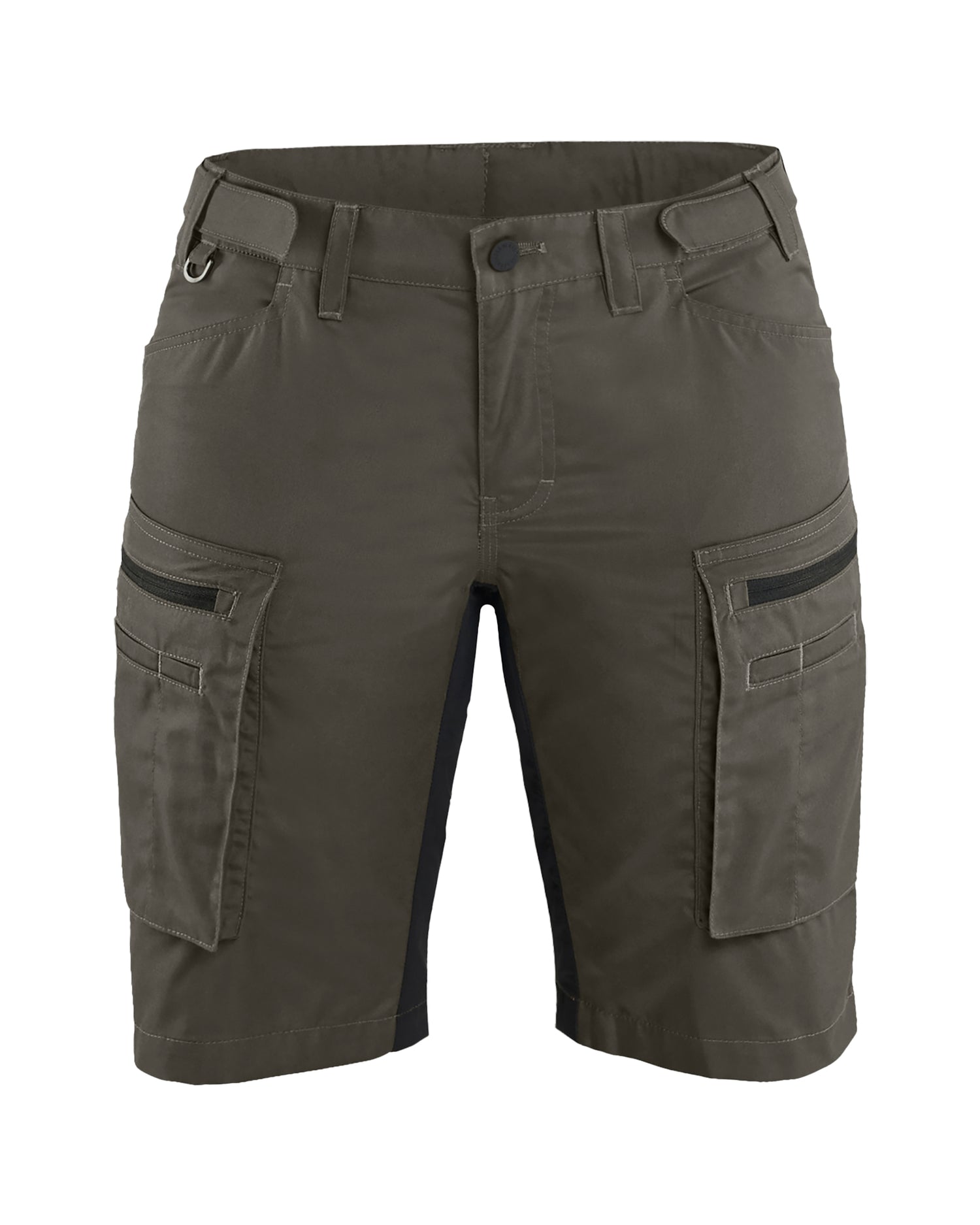 Blåkläder 7149 Dame Service Shorts med stretch, Olivengrøn/Sort
