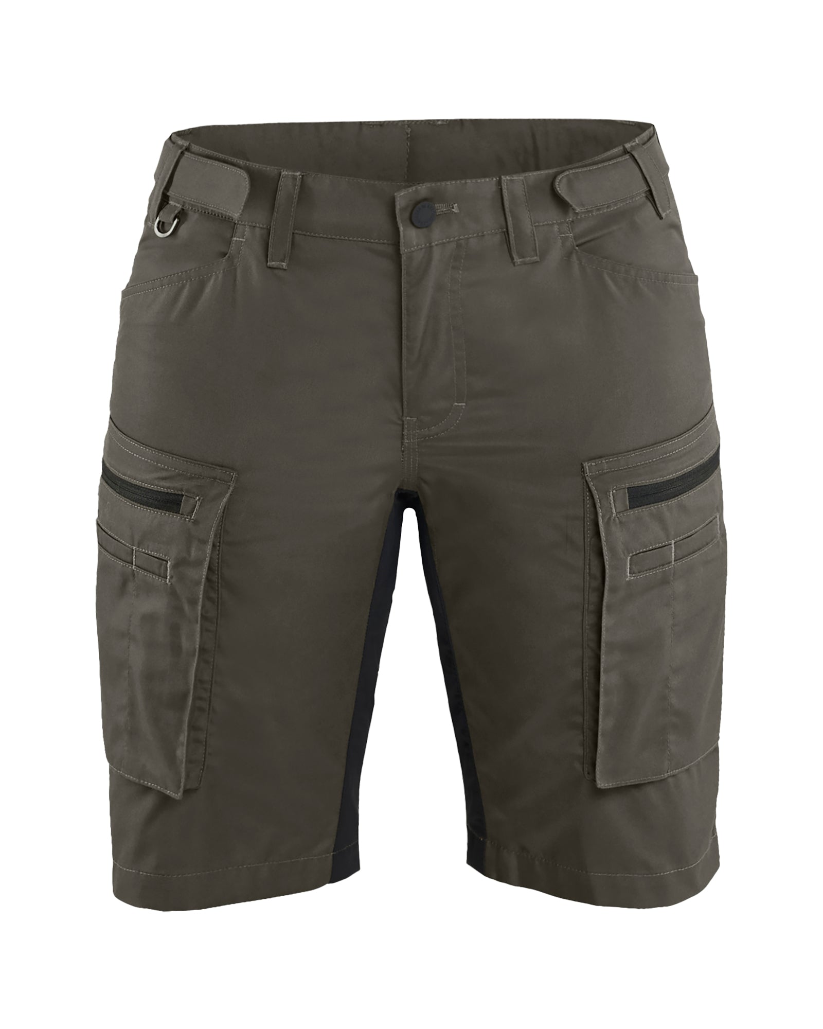 Blåkläder 7149 Dame Service Shorts med stretch, Olivengrøn/Sort