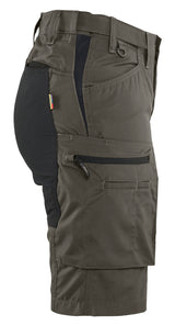 Blåkläder 7149 Dame Service Shorts med stretch detalje til broderi