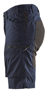 Blåkläder 7149 Dame Service Shorts med stretch produktbillede med tryk