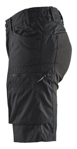 Blåkläder 7149 Dame Service Shorts med stretch nærbillede med tryk