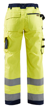Blåkläder 7155 Dame High Vis Buks produktbillede med logo
