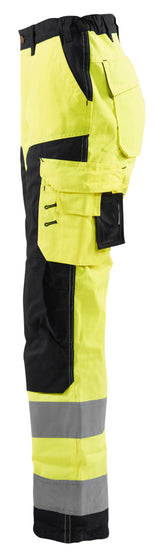 Blåkläder 7155 Dame High Vis Buks produktbillede med tryk
