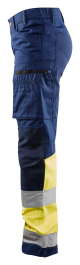 Blåkläder 7161 Dame High Vis Buks med stretch produktfoto med tryk