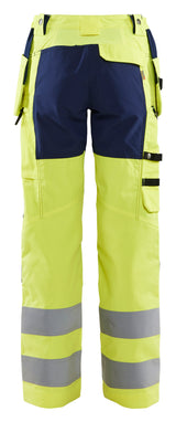 Blåkläder 7163 Dame High Vis Buks med stretch produktbillede med logo