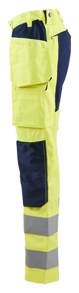 Blåkläder 7163 Dame High Vis Buks med stretch produktfoto med tryk