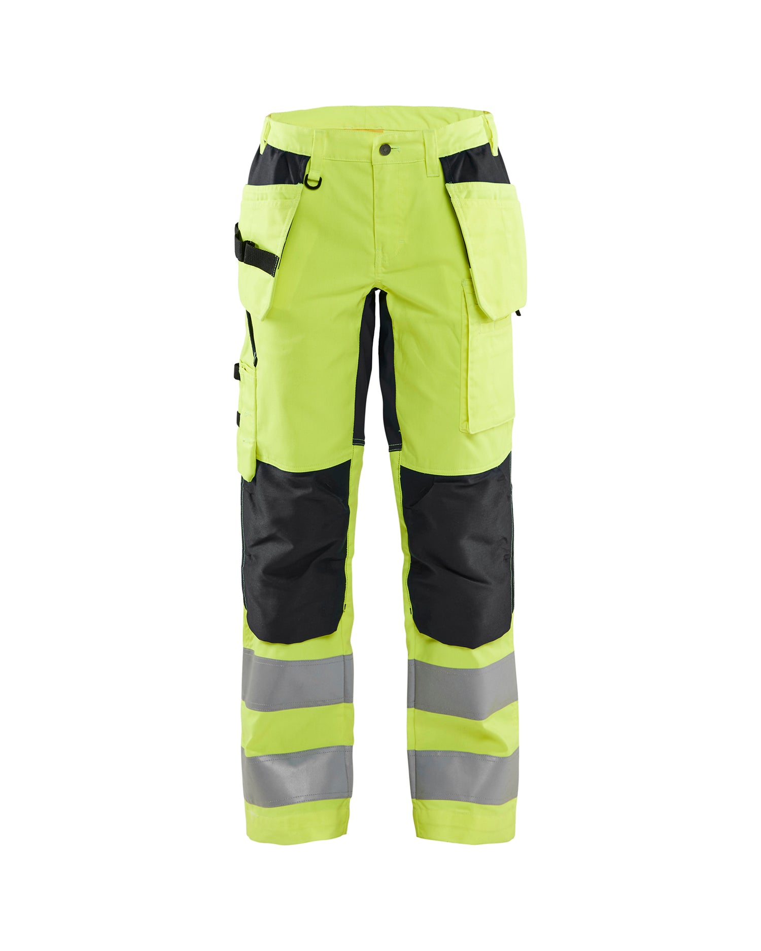 Blåkläder 7163 Dame High Vis Buks med stretch, High Vis Gul/Sort