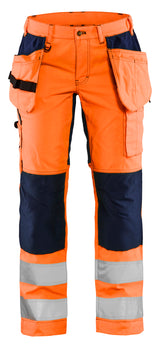 Blåkläder 7163 Dame High Vis Buks med stretch detalje med firmalogo