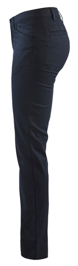 Blåkläder 7165 Dame Chinos stretch produktfoto med tryk