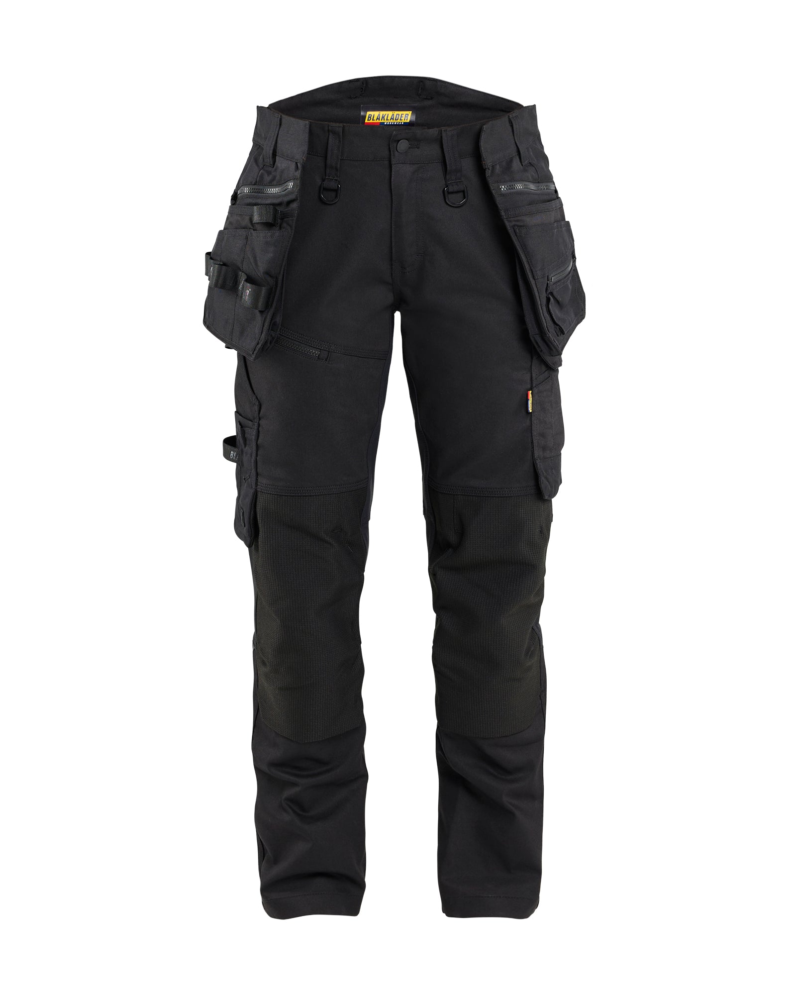 Blåkläder 7170 Striker Dame Håndværkerbuks med Stretch, Sort/Sort