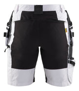 Blåkläder 7171 Dame Shorts med stretch produktbillede med logo