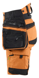 Blåkläder 7175 Striker Dame Håndværker Shorts Stretch produktfoto med tryk