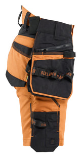 Blåkläder 7175 Striker Dame Håndværker Shorts Stretch detalje til broderi