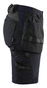 Blåkläder 7183 Dame Håndværker shorts 4-vejs stretch detalje til broderi