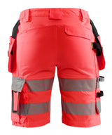 Blåkläder 7186 Dame High Vis Shorts med stretch materiale med logo