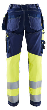 Blåkläder 7196 Dame High Vis Buks med Stretch produktbillede med logo