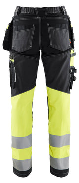 Blåkläder 7196 Dame High Vis Buks med Stretch materiale med logo