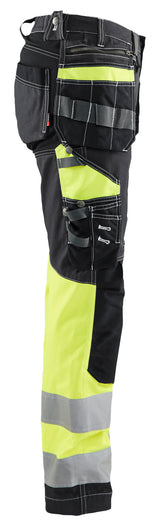 Blåkläder 7196 Dame High Vis Buks med Stretch produktbillede til broderi