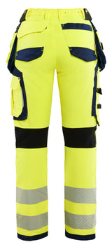 Blåkläder 7197 Dame High Vis Buks 4-vejs stretch produktbillede med logo