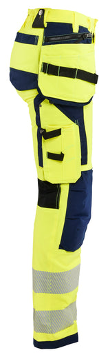 Blåkläder 7197 Dame High Vis Buks 4-vejs stretch detalje til broderi