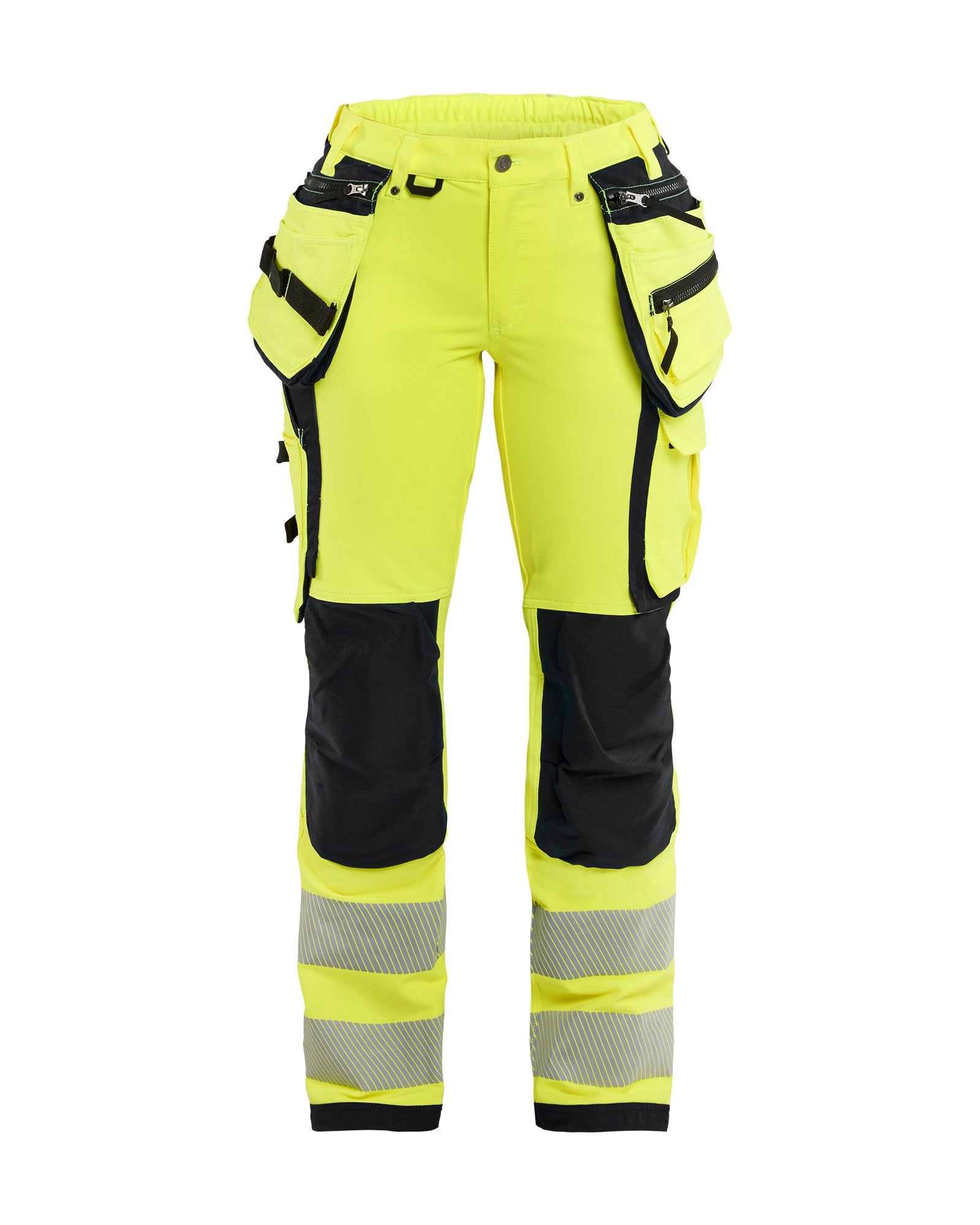 Blåkläder 7197 Dame High Vis Buks 4-vejs stretch, High Vis Gul/Sort