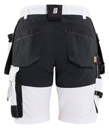Blåkläder 7233 Dame Shorts med stretch produktbillede med logo