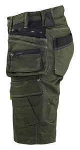 Blåkläder 7992 Dame Håndværker Shorts stretch X1900 produktfoto med tryk
