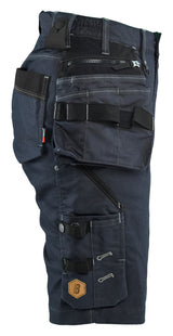 Blåkläder 7992 Dame Håndværker Shorts stretch X1900 produktfoto til broderi
