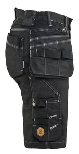 Blåkläder 7992 Dame Håndværker Shorts stretch X1900 produktbillede til broderi