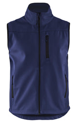 Blåkläder 8170 Softshell Vest med tryk eller logo – arbejdstøj og firmatøj