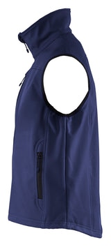Blåkläder 8170 Softshell Vest produktfoto med tryk